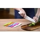 thumbnail image 5 of Juego de 4 cuchillos de cocina SSuperp de plástico con bordes dentados, 5 of 5