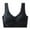 Black, variant on QASIEATN Seamless Bras for Women Wireless Supportive Full Coverage Brassiere for Small Breast Women's Underwear