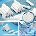 thumbnail image 6 of 150 Pcs Dental Gauze Rolls Dental Cotton Gauge Rolls Nasal Plugs Cotton Rolls Highly Absorbent Nose Nasal Plugs Rolls Cottons Pads Rolled for Dentists Kids and Adults (White), 6 of 7
