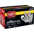 thumbnail image 2 of Rawlings Velo Baseball Adult Catcher's Box Set | Dark Green/White | ADULT, 2 of 6