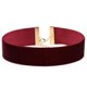 thumbnail image 1 of Gargantilla ancha de Terciopelo suave yuxing para mujer Collar de Fiesta color Rojo vino, 1 of 4