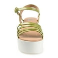 thumbnail image 6 of Journee Womens Miragge Ankle Strap Platform Sandals, 6 of 8