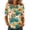 Orange_#04, variant on Sewkxo Womens Summer Tops Short Sleeve Casual Shirts Floral Tee Trendy 2026 Basics V Neck Plain Tshirt,Army Green 2XL