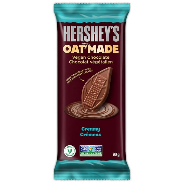 HERSHEY'S OAT MADE Creamy Milk Chocolate Vegan, HERSHEY'S OATMADE