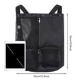 thumbnail image 5 of ZenCart Outdoor Swimming Bag Adjustable Drawstring Mesh Backpack with Wet Pocket Lightweight Large Capacity Sports Beach Gym Workout Gear Storage Bag, 5 of 8
