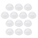 thumbnail image 5 of 20 bolas de nieve rellenables de plástico transparente - Adornos de bricolaje para decorar pueblos navideños - Accesorios artesanales para decoración navideña, 5 of 5