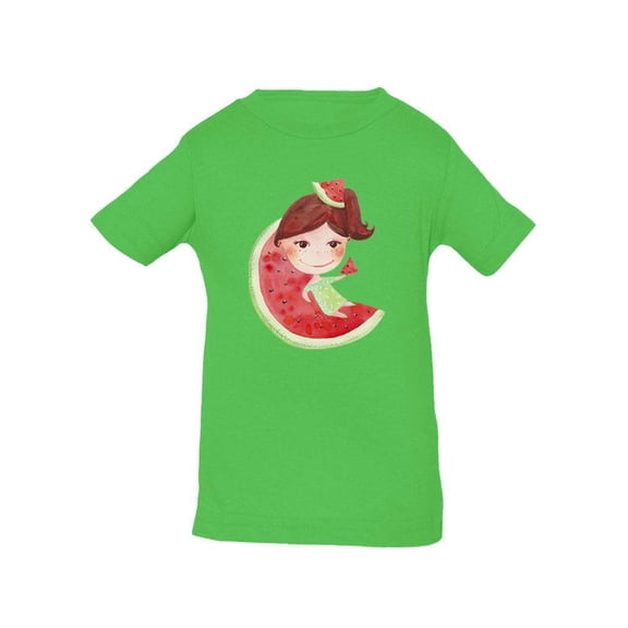 Girl On A Watermelon T-Shirt Infant -Image by Shutterstock,  18 Months