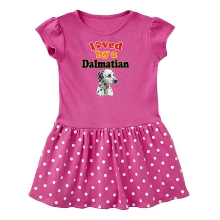 

Inktastic Dalmatian Dog Lover Gift Gift Toddler Girl Dress