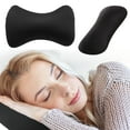thumbnail image 4 of BEGHT Microbead Neck Pillow 15" x 8" Bone Pillow Microbead Bolster Cushion Suitable for Travel Plane Car Sofa Bed,Neck & Back Support Sleeping Home Sofa Bed Travel Pillow, 4 of 7