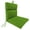 Green, variant on Jordan Manufacturing 44" x 22" Avianna Saxony Red Floral Rectangular Outdoor Chair Cushion with Ties and Hanger Loop