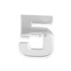 thumbnail image 1 of 3D DIY Metálico en Número Alfabeto Emblema Insignia de Aleación de Zinc Decoración Hogar Baoblaze Emblema de número, 1 of 8