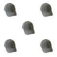 thumbnail image 2 of kurtrusly Comfortable Baseball Cap Stylish And Sun Protection For Men Fashionable black 5Set, 2 of 6