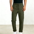 thumbnail image 1 of Pantalon d'Extérieur Décontracté Polyvalent pour Hommes, Durable, Jambe Droite, Ajustement Confortable pour Randonnée, Cyclisme et Usage Quotidien, 1 of 6