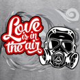 thumbnail image 3 of CafePress - Love Is In The Air Hooded Sweatshirt - Pullover Hoodie, Hooded Sweatshirt, 3 of 4