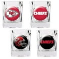 thumbnail image 1 of Kansas City Chiefs 4pc Collector's Shot Glass Set, 1 of 1