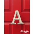 thumbnail image 1 of Michael Healy Designs MHMA2 Monogram Letter A Door Knocker, Nickel, 1 of 1