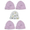 thumbnail image 1 of Bambini Girls Baby Cap (Pack of 5), 1 of 3