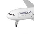 thumbnail image 4 of Alloy Aircraft Model Simulation Precise Scale Stable Base 3 Wheels Diecast Metal Plane Model 20cm, 4 of 4
