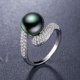thumbnail image 2 of FUTUREORYY Anillo De Con Zirconia En Cobre Para Mujer Accesorio De, 2 of 8