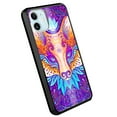 thumbnail image 1 of DALUX Ultra Slim PC-TPU Phone Case Compatible with Iphone 12 Pro Max (6.7 in) - Fox Mandala, 1 of 3
