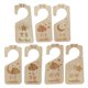 thumbnail image 2 of 7 piezas de separadores de armario para bebé, organizador de tela, divisor de armario infantil duradero de madera Marrón perfke separador de armario, 2 of 9