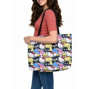 Hello Kitty Tote Bag Beach Carry-on Badtz-Maru Keroppi Chococat Womens Sanrio