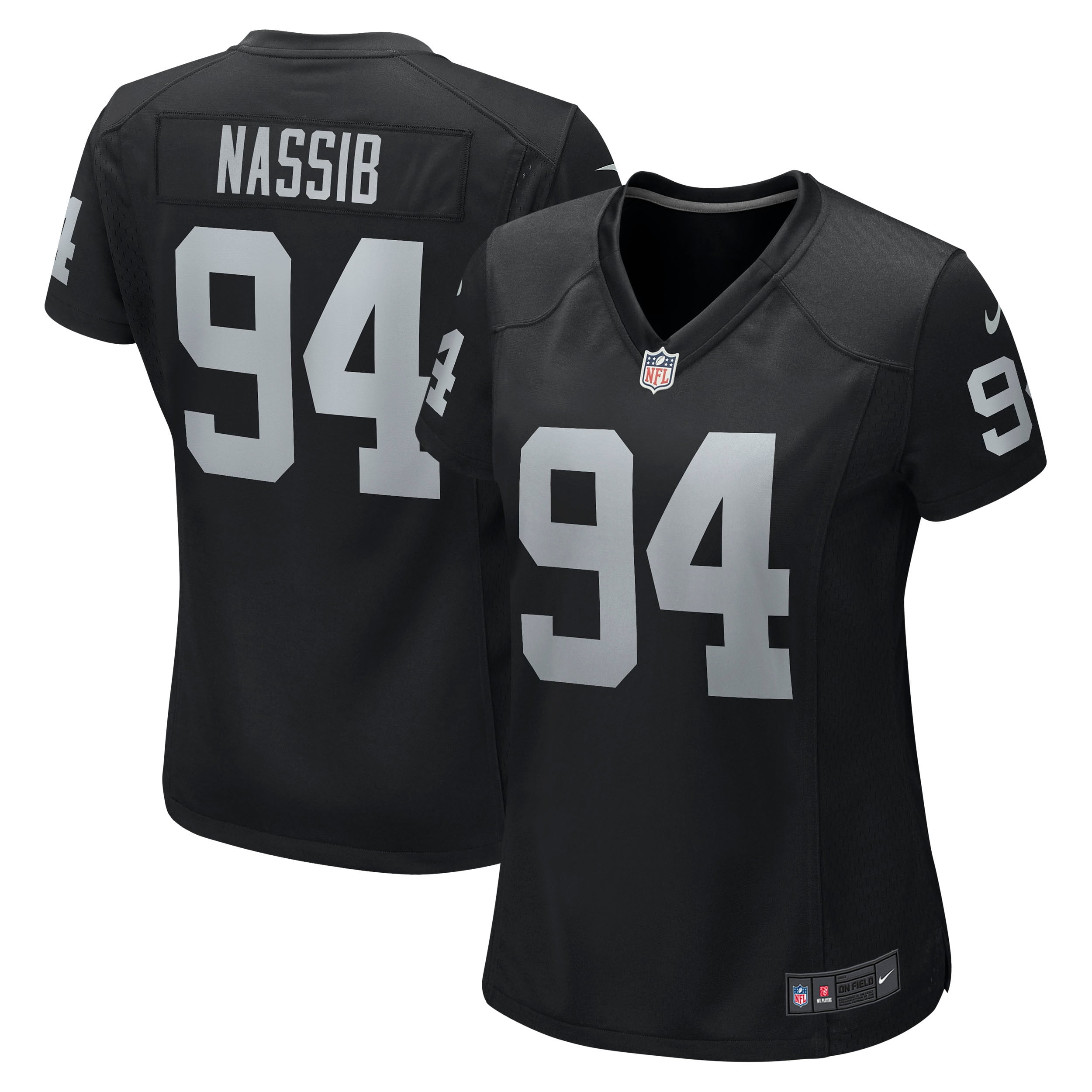Carl Nassib Las Vegas Raiders Nike Women S Game Jersey Black Walmart Com Walmart Com