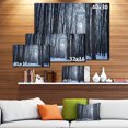 thumbnail image 3 of Thick Woods in Winter Forest - Modern Forest Canvas Art, 3 of 4
