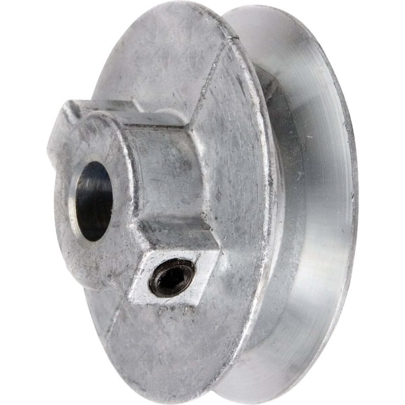 Chicago Die Cast 1 3/4 in. D Zinc Single V Grooved Pulley