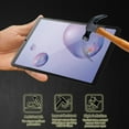 thumbnail image 6 of For Apple iPad (A16) 2025 Tempered Glass Screen Protector 9H Hardness, Touchpad Compatible, Case Friendly, Bubble Free, AB Glue, Ultra HD Cover, XPM Protector [Clear], 6 of 11