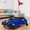 blue, variant on Kids Electric Drift Go Kart Ride On Toy Car, 12V Battery Powered Race Vehicle with Steering Wheel, LED Lights, Red Flag, Toddler Racing Ride On Cart for Boys Girls 3-8