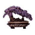 thumbnail image 1 of Bonsái de árbol de dinero de cristal for riqueza, fortuna y suerte, adorno for enfriador de vino en casa., 1 of 2
