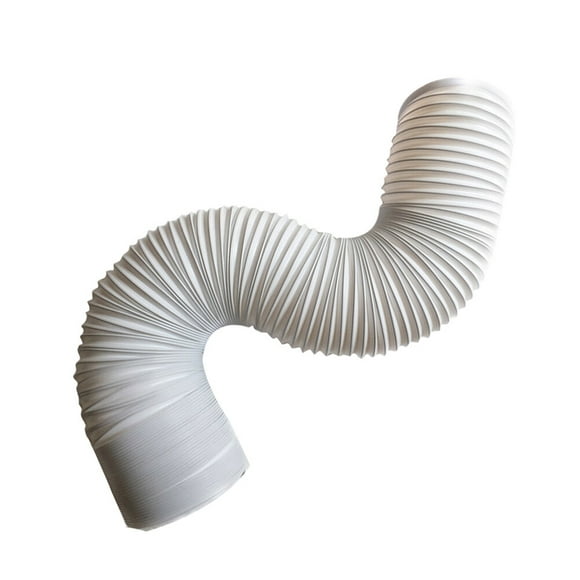 FUEENIRVA 6Pack Portable Ac Vent Hose Air Conditioner Duct Hose White Plastic Material Easy Installation
