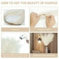 thumbnail image 5 of Scidweet 8Pcs 97cm Faux Pampas Grass Tall Artificial Pampas for Home Floral Boho Decor Wedding Decorations Cloth Beige Taupe, 5 of 7