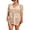 Apricot, variant on charmo essentials Short Sleeve Beach cover-ups for Womens Side Split Botton One Piece Swimwear