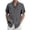 Dark Gray, variant on Zylarhe Mens Summer Shirts, Men Short Sleeve Shirt Breathable Casual Summer Wear Outdoor Activities Light Gray XXXL