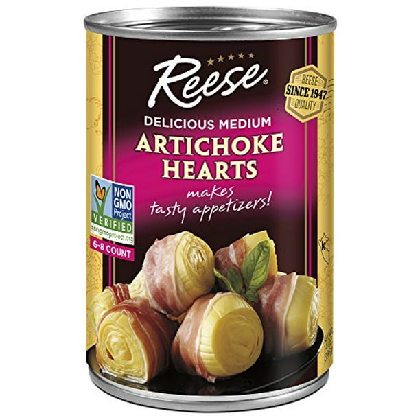 Reese Artichoke Hearts 68, 14Ounce Cans (Pack of 12)