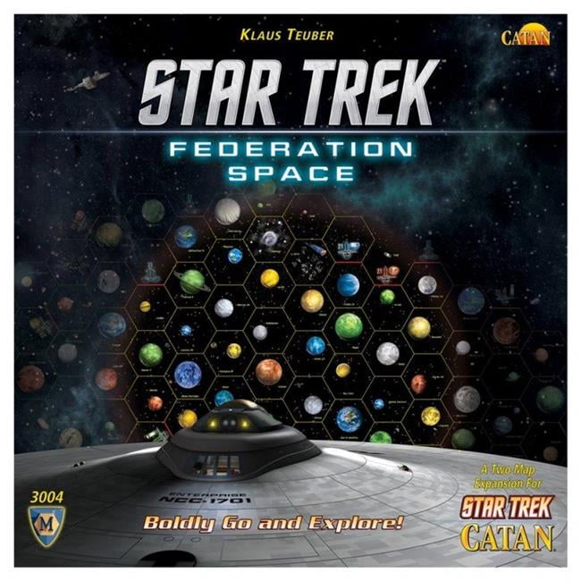 Catan Studio CNS3004 Star Trek Catan Federation Space Board Games