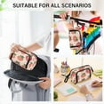 thumbnail image 7 of Fish Mouth Pencil Bag 9.45*3.74*5.9 Inches Pencil Bag Pencil Case Pencil Box Makeup Bag Suitable for Office and Study Cute Cartoon Red Strawberries, 7 of 7