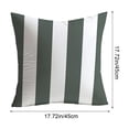 thumbnail image 3 of Outdoor Waterproof Pillow Cover Home Geometric Stripe Patterns Simples Sofa Chair Cushion, 3 of 6