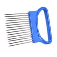 thumbnail image 4 of Creative Tools Onion Plug Stainless Steel Onion Needle Floss Needle Fruit and Vegetable Slice Holder (Random Color), 4 of 8