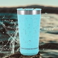 thumbnail image 5 of Qonioi Bluetooth Speaker Tumbler, 16oz Stainless Steel Cup with Built-in Speaker for Parties, Insulated Mug, Music Beverage Cup, 5 of 7