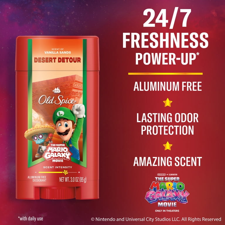 Old Spice Men's Deodorant Aluminum Free, Desert Detour, Scent of