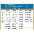 thumbnail image 2 of Adult & Special Need My Pool Pal Swimsters Resuable Swim Diaper (Adult XS-18/20, Grey) Adult XS-18/20 Grey, 2 of 2