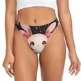 thumbnail image 1 of Fotbe Cute Axolotl Sakura Blossoms Tanga Sin Costuras para Mujer con Estampado – Panties Invisibles, Transpirables y Cómodos para Uso Diario-Medium, 1 of 6