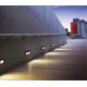 thumbnail image 4 of Nirvana Recessed wall light with motion detector for outdoor use - 6 W - LED IP65 - waterproof - 3000 K - warm white - aluminum - dark gray, 4 of 5