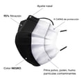thumbnail image 4 of Cubrebocas Negro 4 capas, 4 of 4