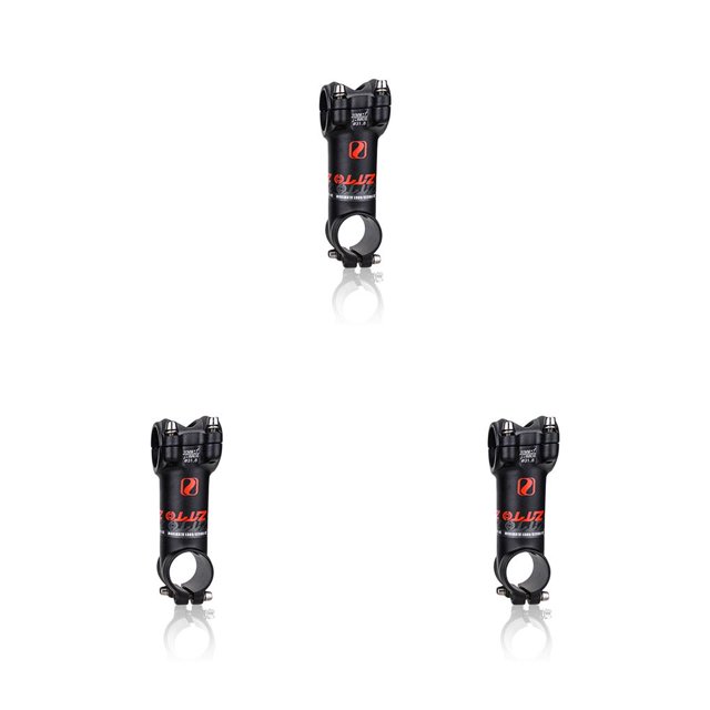Soidarity Vástago del manillar de la bicicleta 7 grados 6061 aleación de aluminio bicicleta de montaña adaptador de horquilla delantera 90mm 3Conjunto