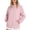 Pink, variant on Womens Rain Jacket With Hood Peasant Blouse Comfortable Summer Clothes For Women Womens Summer Tops Flowy Tops For Women Summer Hoodies For Women Rain Jacket Women Womens Spring Jacket