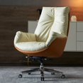thumbnail image 2 of Dining Work Office Chairs Swivel Bureau Gaming Throne Rolling Chair Executive Professional Chaise Bureau Office Furniture T50BY My Lux Decor Round, 2 of 15